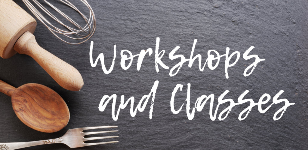 workshops and classes header