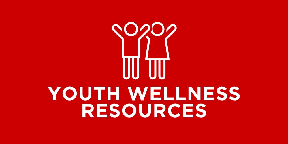 youth wellness resource text and icon image of two youth