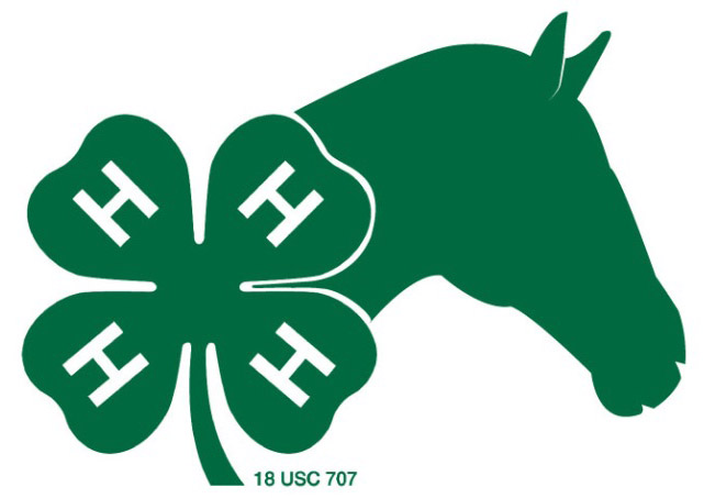 4-H Horse logo.