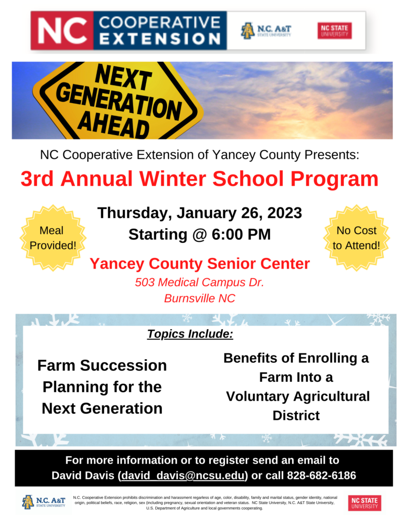 Farm Succession workshop flyer