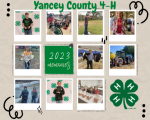 Cover photo for The Yancey Clover: A 2023 Year in Review