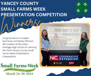 Cover photo for Small Farms Week Presentation Competition Winners