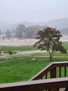 Flooding from Hurricane Helene